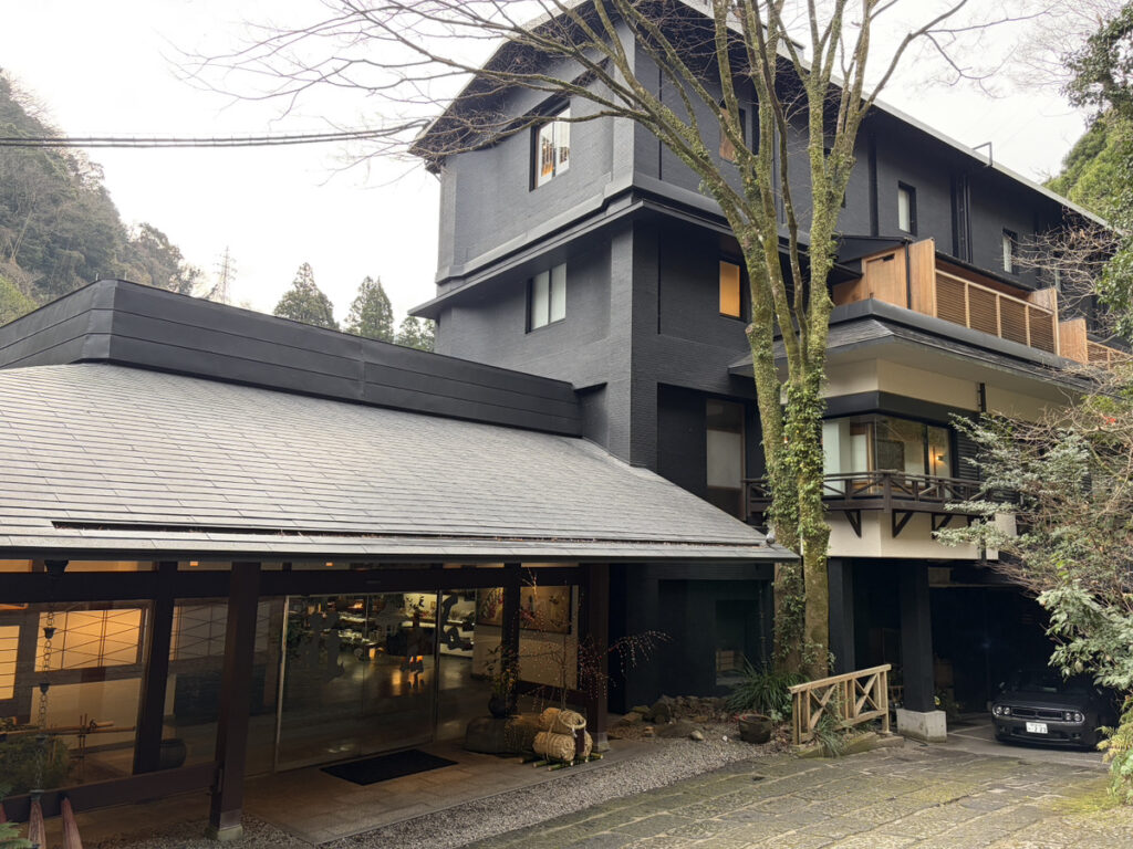 落ち着いたエントランス