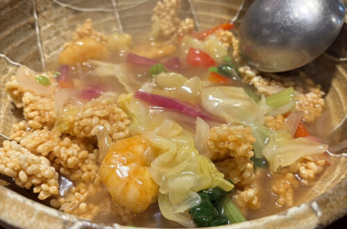 おこげの五目あんかけ