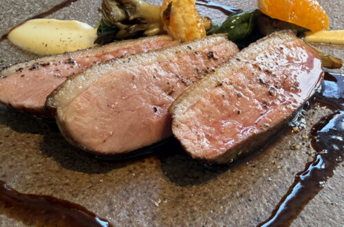 鴨のロースト ポンカン