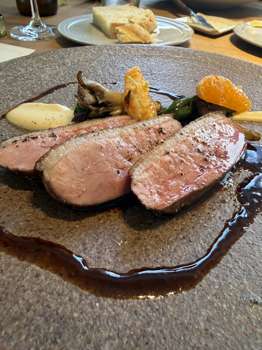 鴨のロースト ポンカン