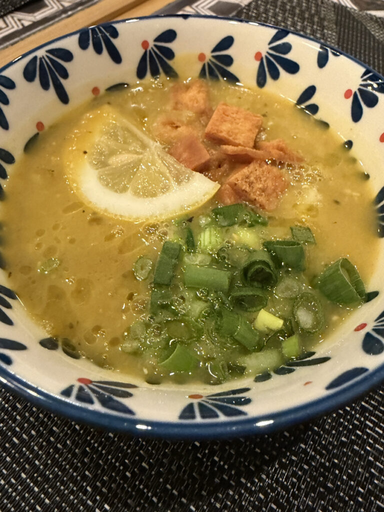 レンズ豆のスープ