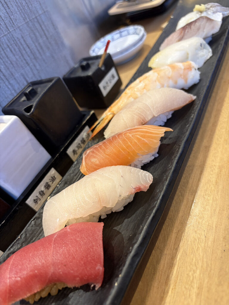 握り八貫盛り合わせ